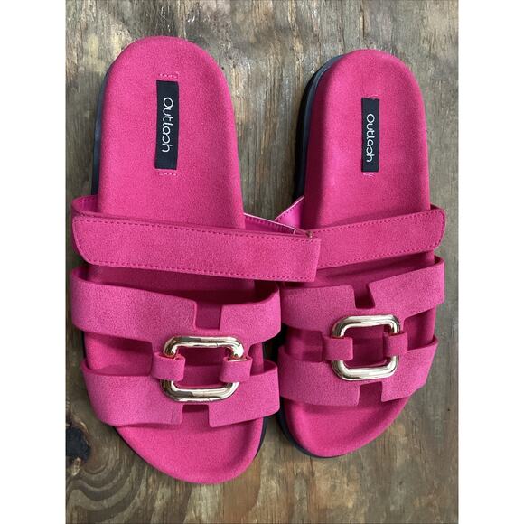 Outlash Vonn Slides In Pink Size 40 (9 US) - Picture 3 of 5